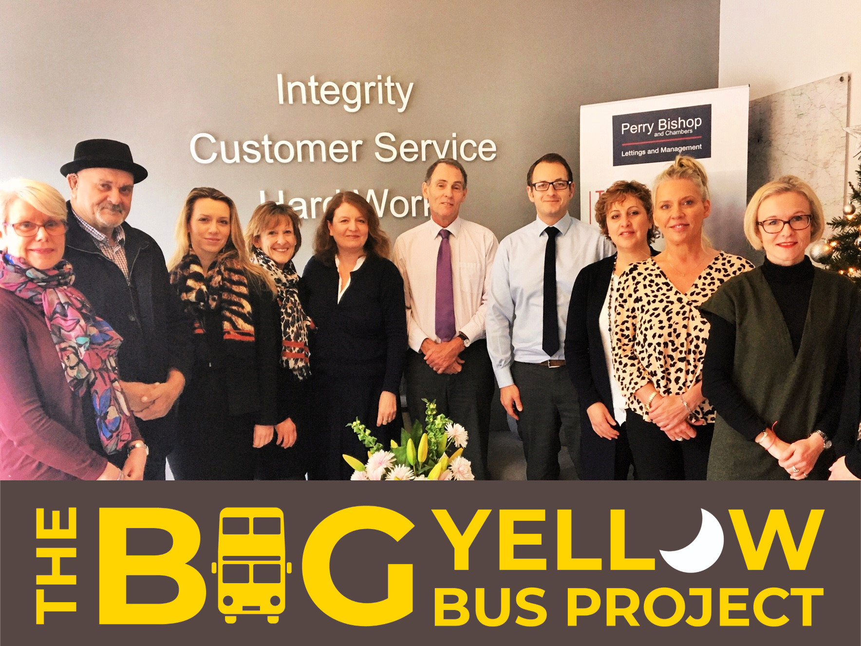 The Big Yellow Bus Project Chosen As Charity Of The Year By Our Cirencester Branch Perry